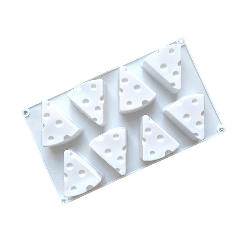 8-cavity Cheese Cheese Mousse Cake Silicone Mold DIY Handmade Scented Soap Candle With Baking Tools Outdoor Tableware білий
8-cavity Cheese Cheese Mousse Cake Silicone Mold DIY Handmade Scented Soap Candle With Baking Tools Outdoor Tableware білий