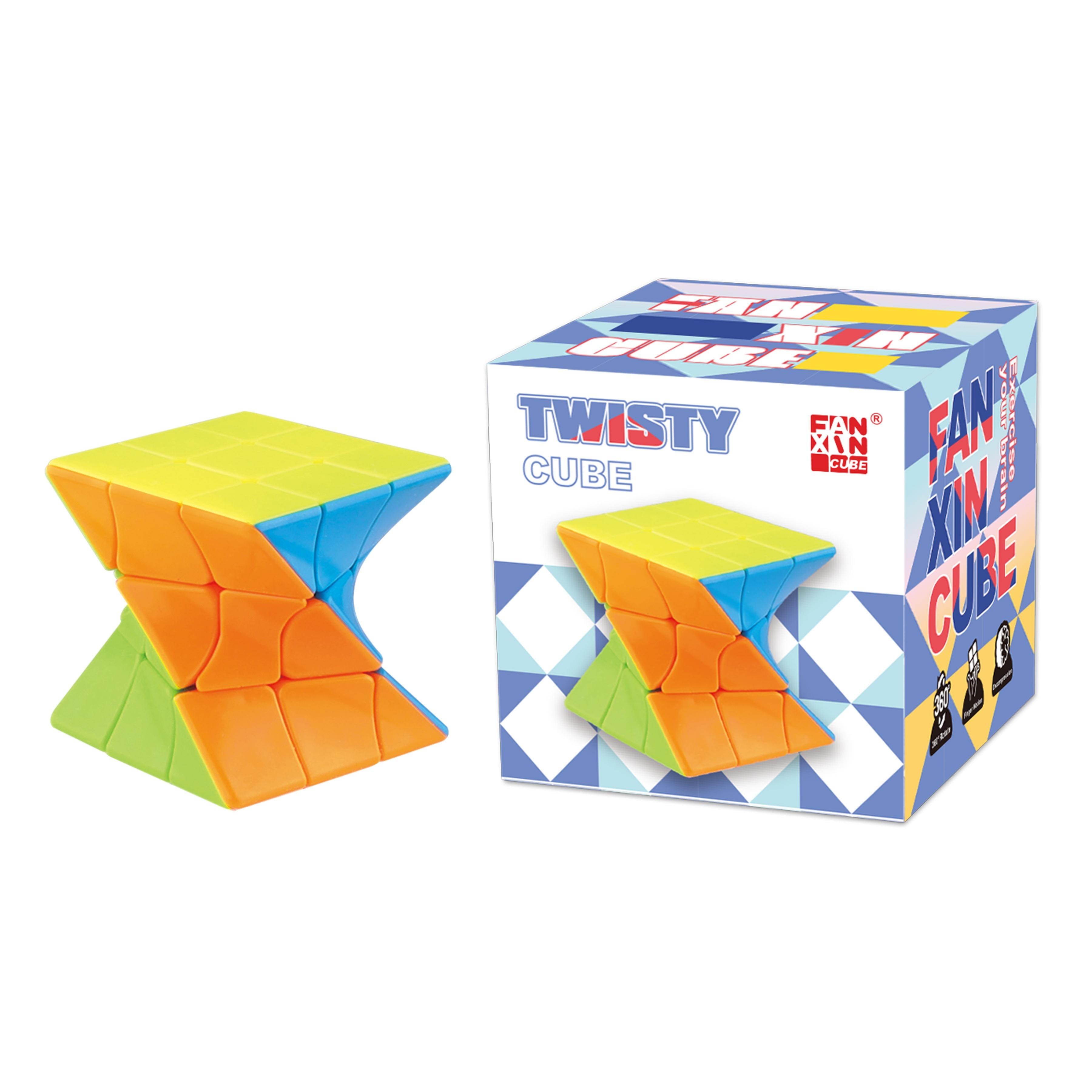 «Творческий вызов» Fanxin 3X3 Twisted Magic Cube — увлекательная головоломка и игрушка для релаксации для молодых людей интерактивные игры для молодежи игрушка для релаксации Third-order Twisted Cube
«Творческий вызов» Fanxin 3X3 Twisted Magic Cube — увлекательная головоломка и игрушка для релаксации для молодых людей интерактивные игры для молодежи игрушка для релаксации Third-order Twisted Cube