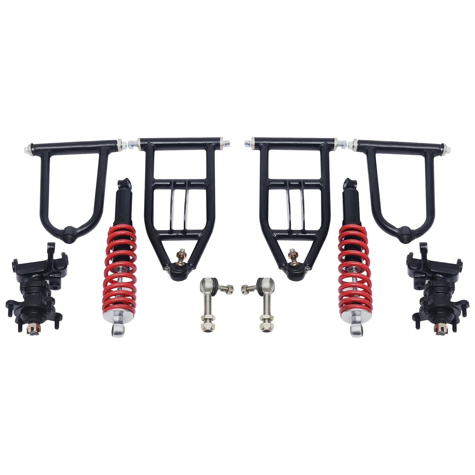 Комплект передних амортизаторов в сборе верхний нижний рычаг для квадроцикла ATV картинг + амортизатор чёрный
Комплект передних амортизаторов в сборе верхний нижний рычаг для квадроцикла ATV картинг + амортизатор чёрный