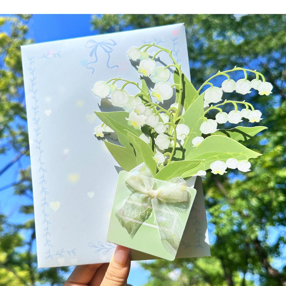 Exquisite Blooming Flowers 3D Card High Aesthetic Wedding Student Gift Bouquet Shaped Message Card Mother s Day Girlfriend
Exquisite Blooming Flowers 3D Card High Aesthetic Wedding Student Gift Bouquet Shaped Message Card Mother s Day Girlfriend