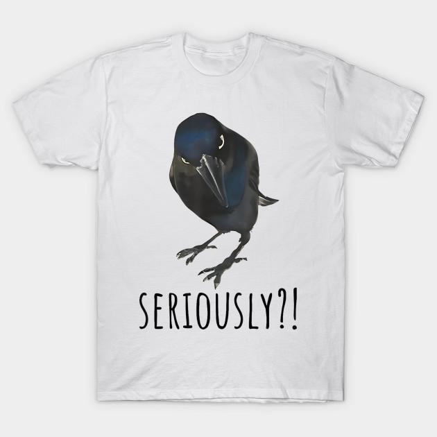 Men Black Print T-shirt Seriously Funny Crow Sarcastic Quote No-Cut Transfer Paper Print Cotton Tshirt 3XL білий
Men Black Print T-shirt Seriously Funny Crow Sarcastic Quote No-Cut Transfer Paper Print Cotton Tshirt 3XL білий