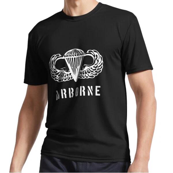 New US airborne parawings - white Active Logo T-Shirt Funny Size S to 5XL S
New US airborne parawings - white Active Logo T-Shirt Funny Size S to 5XL S