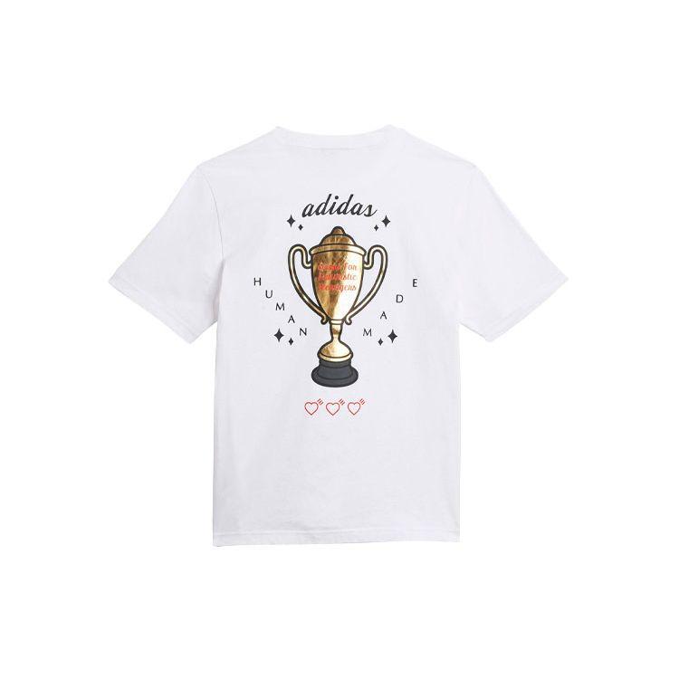 Adidas Originals X Human Made Trefoil Graphic Short Sleeve T-Shirt White GV4338 L
Adidas Originals X Human Made Trefoil Graphic Short Sleeve T-Shirt White GV4338 L