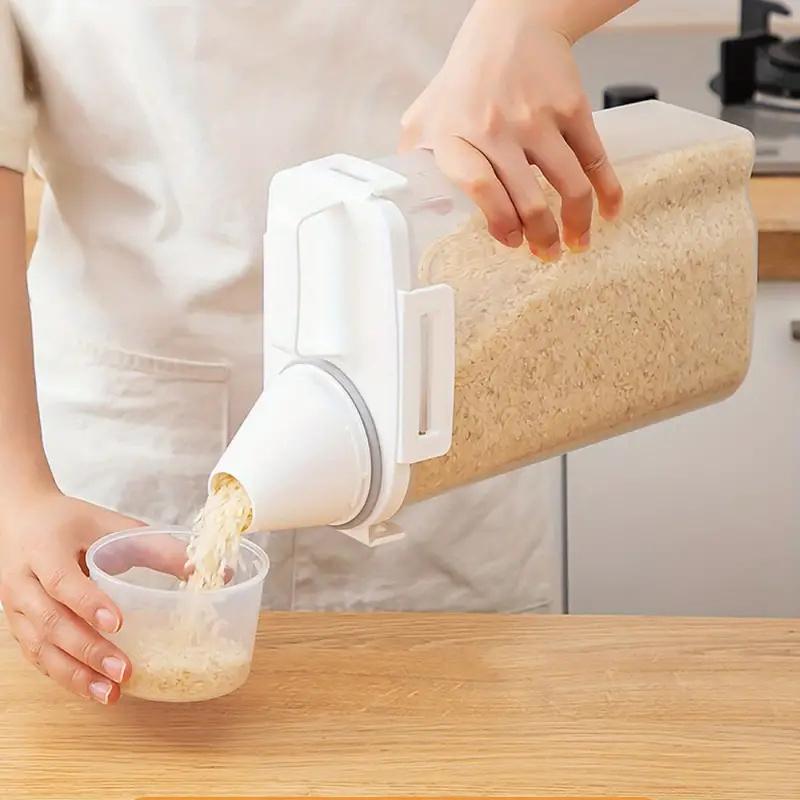 ПП Герметичный контейнер для хранения продуктов с мерными отметками, Непротекаемый кухонный органайзер для зерна, орехов, муки, риса, влагостойкий
ПП Герметичный контейнер для хранения продуктов с мерными отметками, Непротекаемый кухонный органайзер для зерна, орехов, муки, риса, влагостойкий