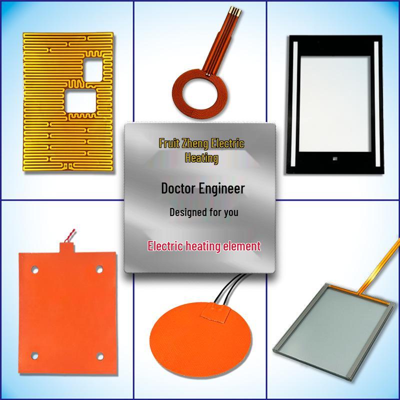 PI Silicone Heating Pad - Transparent Electric Heating Element and Film Customized Electric Heating Film
PI Silicone Heating Pad - Transparent Electric Heating Element and Film Customized Electric Heating Film