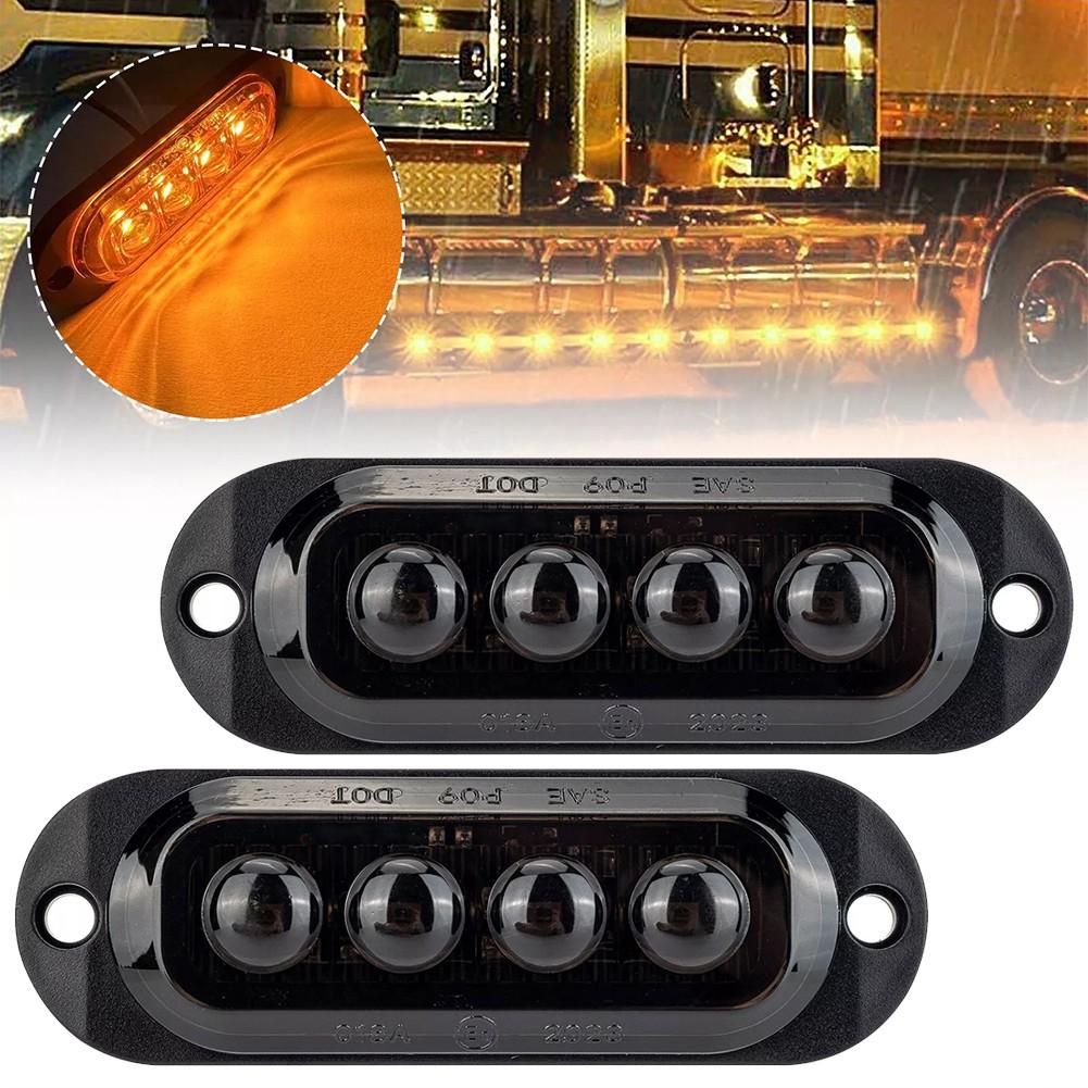 LED Side Marker Lights Trailer Clearance Lights Waterproof Marker Lights Yellow light
LED Side Marker Lights Trailer Clearance Lights Waterproof Marker Lights Yellow light