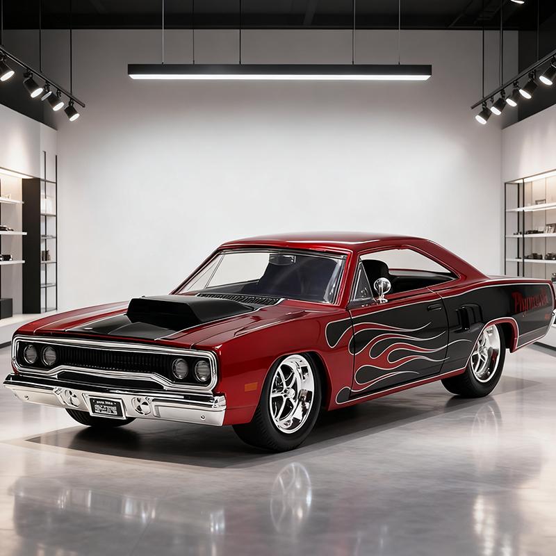 JADA 1:24 Plymouth Road Runner 1970 Alloy Car Diecasts & Toy Vehicles Car Model Miniature Scale Model Car For Children
JADA 1:24 Plymouth Road Runner 1970 Alloy Car Diecasts & Toy Vehicles Car Model Miniature Scale Model Car For Children
