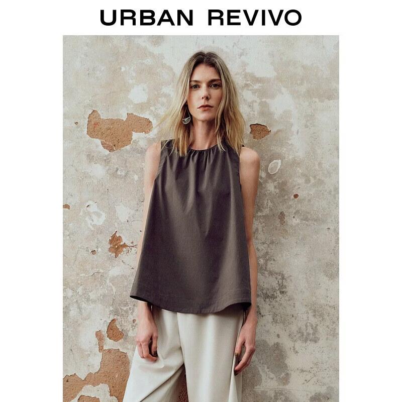 UR2026 Women s Sleeveless Pleated Blouse S
UR2026 Women s Sleeveless Pleated Blouse S