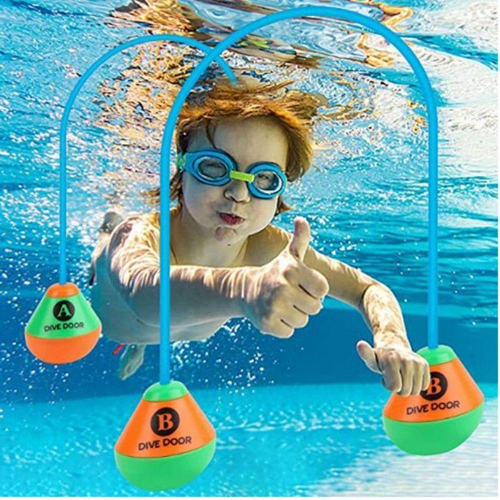 Reusable Diving Circle Toys 80CM Diving Ring Funny Through Door Water Sport Toys door 2pcs
Reusable Diving Circle Toys 80CM Diving Ring Funny Through Door Water Sport Toys door 2pcs