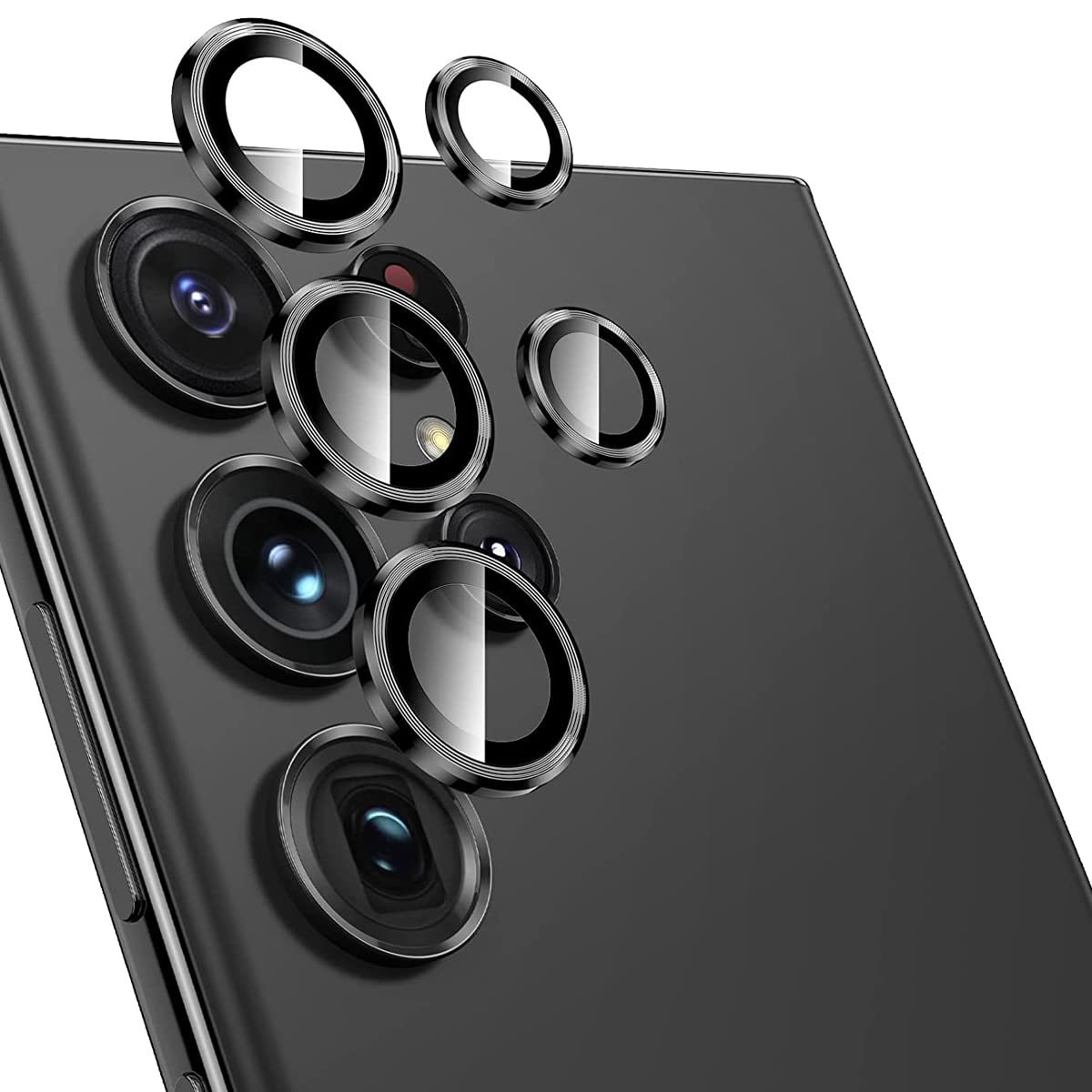 Galaxy S23 Ultra пленка для камеры из закаленного стекла, алюминиевая, двойная камера, защита от царапин, сверхпрочная, не высыхает на крышке объектива для Galaxy S23 Ultra [9H +
Galaxy S23 Ultra пленка для камеры из закаленного стекла, алюминиевая, двойная камера, защита от царапин, сверхпрочная, не высыхает на крышке объектива для Galaxy S23 Ultra [9H +