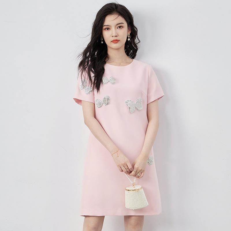 Летнее платье с пайетками-бабочками, стройнящее фигуру, для женщин Medium розовый
Летнее платье с пайетками-бабочками, стройнящее фигуру, для женщин Medium розовый