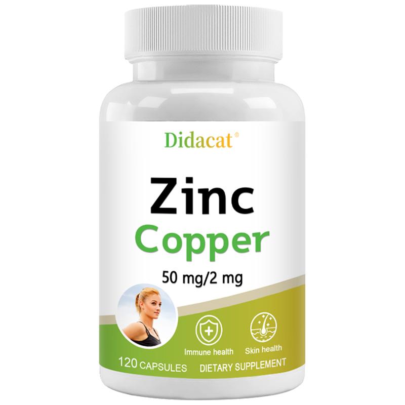 Zinc (As Zinc Gluconate) 50 Mg Dietary Supplement, With Copper 2 Mg, 120 Capsules Per Bottle 120 Capsules
Zinc (As Zinc Gluconate) 50 Mg Dietary Supplement, With Copper 2 Mg, 120 Capsules Per Bottle 120 Capsules