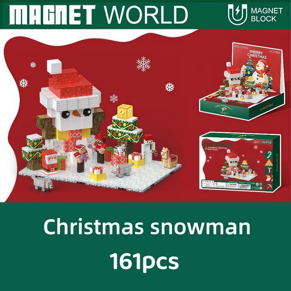 Non-Toxic New Stem Magnetic Building Blocks Children S Toys My Christmas Scene World With Magnet Setchristmas Birthday Gifts Toy
Non-Toxic New Stem Magnetic Building Blocks Children S Toys My Christmas Scene World With Magnet Setchristmas Birthday Gifts Toy