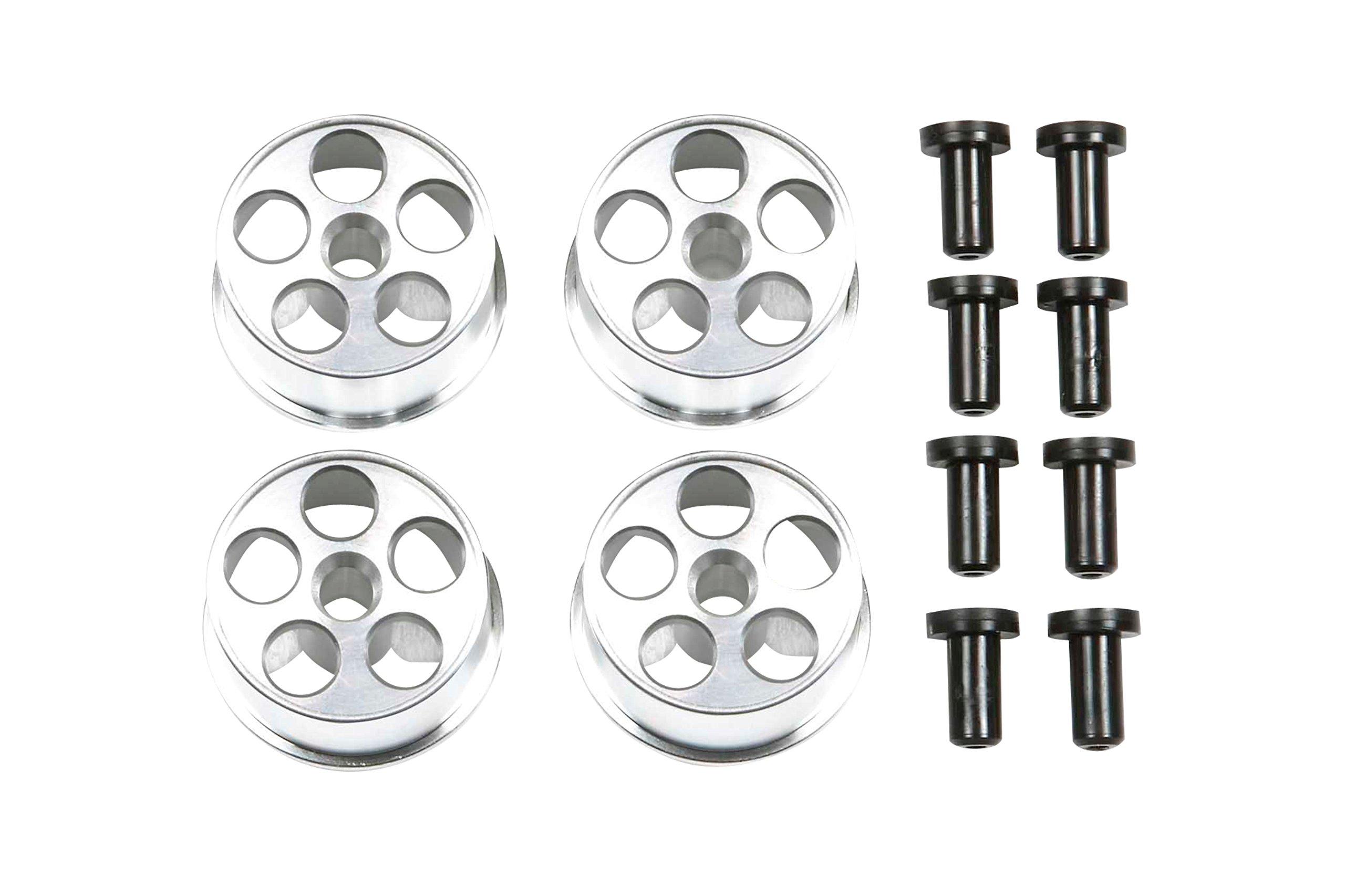 Tamiya Mini 4WD special project product HG aluminum wheels for low height tires 4 pieces 95276
Tamiya Mini 4WD special project product HG aluminum wheels for low height tires 4 pieces 95276