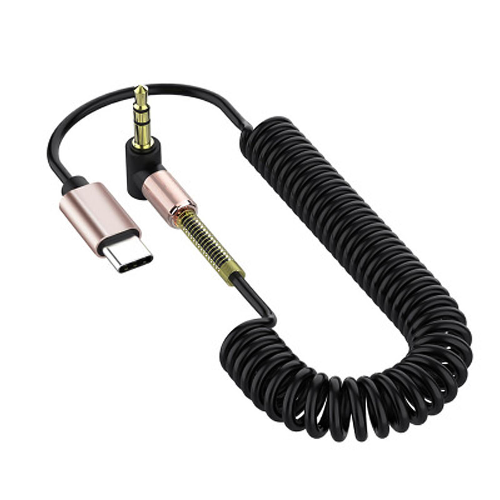 3.5mm Male AUX Audio Jack to USB Type-C Male Charge Cable Adapter Cord USB to Aux Cable USB Audio Cable Adapter 1
3.5mm Male AUX Audio Jack to USB Type-C Male Charge Cable Adapter Cord USB to Aux Cable USB Audio Cable Adapter 1