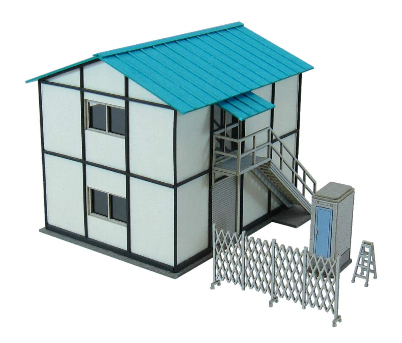 Sankei Prefabricated Cabin A Paper Craft 1/150
Sankei Prefabricated Cabin A Paper Craft 1/150