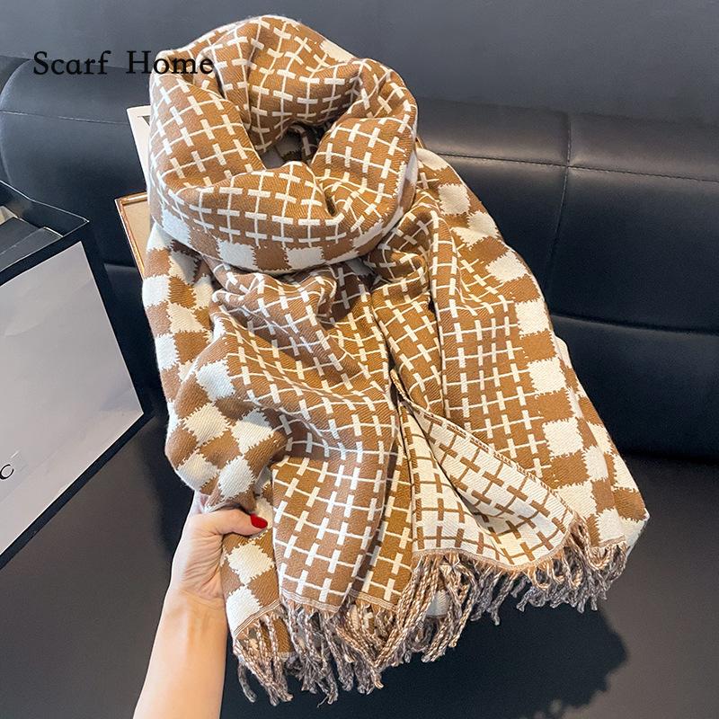 Высококачественные роскошные кашемировые шарфы, утолщенный теплый шейный шарф для женщин
Высококачественные роскошные кашемировые шарфы, утолщенный теплый шейный шарф для женщин