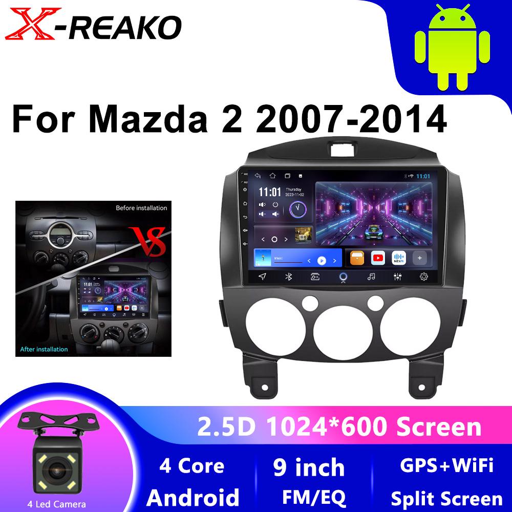 Android 13 For MAZDA 2 2007 2008 2009 2010 2011-2014 Car radio Multimedia Player WIFI Carplay GPS navi Stereo Head Unit 4 core 1GB+32GB carplay
Android 13 For MAZDA 2 2007 2008 2009 2010 2011-2014 Car radio Multimedia Player WIFI Carplay GPS navi Stereo Head Unit 4 core 1GB+32GB carplay