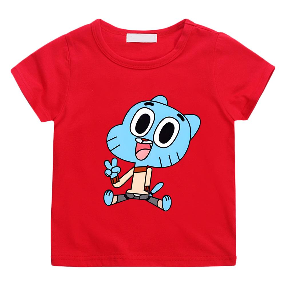 The Wonderfully Weird World of Gumball T-Shirt Cartoon Print High Quality 100%Cotton Tee-shirt Round Neck Boy/girl T Shirt Funny T-shirt Anime T-shirt 100 красный
The Wonderfully Weird World of Gumball T-Shirt Cartoon Print High Quality 100%Cotton Tee-shirt Round Neck Boy/girl T Shirt Funny T-shirt Anime T-shirt 100 красный