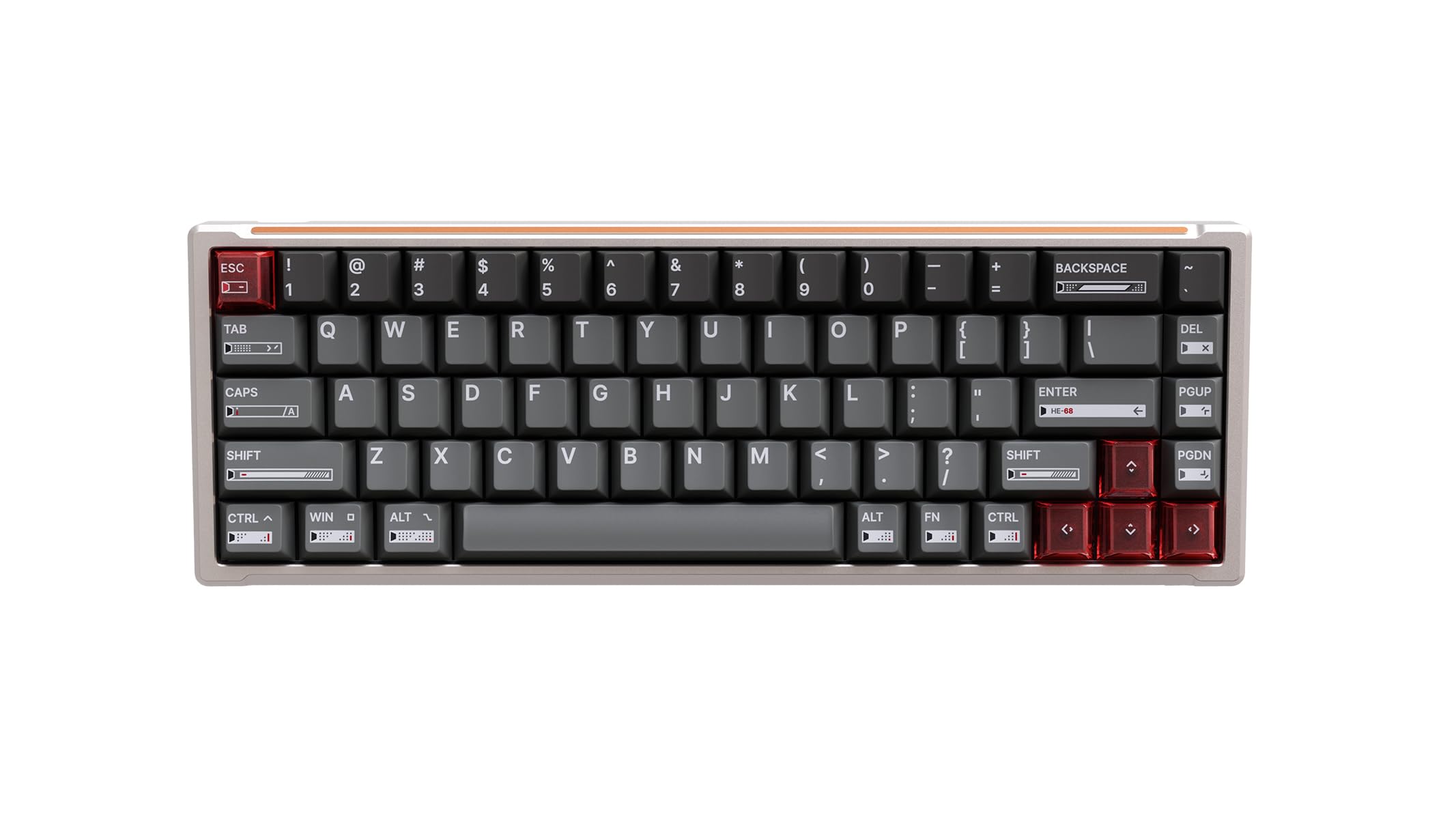 LUMINKEY Magger 68 HE Professional Gold Japan Authorized Distributor Warranty Rapid Trigger Gaming Keyboard Full Aluminum Body 8000hz RGB Wired USB
LUMINKEY Magger 68 HE Professional Gold Japan Authorized Distributor Warranty Rapid Trigger Gaming Keyboard Full Aluminum Body 8000hz RGB Wired USB