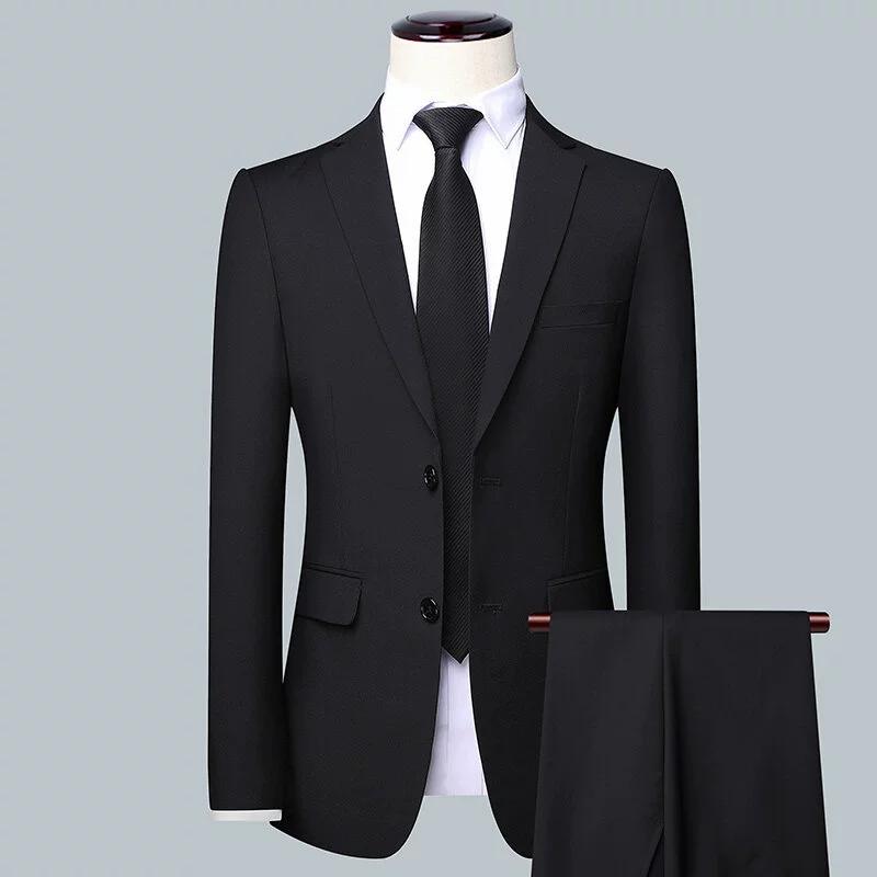 Suit Boutique Men s Fashion Business (Blazer+ Trousers) Gentleman s Wedding Casual Professional Formal Suit 2Piece 160 чёрный
Suit Boutique Men s Fashion Business (Blazer+ Trousers) Gentleman s Wedding Casual Professional Formal Suit 2Piece 160 чёрный