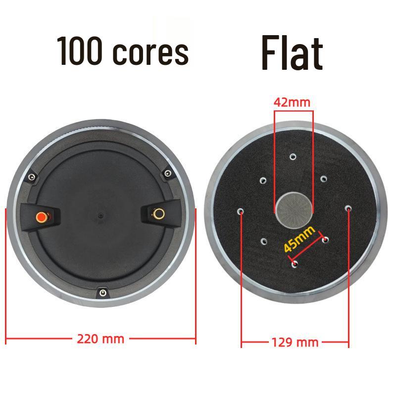 High-Power 100-Core Speaker Driver with 99.2mm Titanium Diaphragm and 44XT Tweeter
High-Power 100-Core Speaker Driver with 99.2mm Titanium Diaphragm and 44XT Tweeter