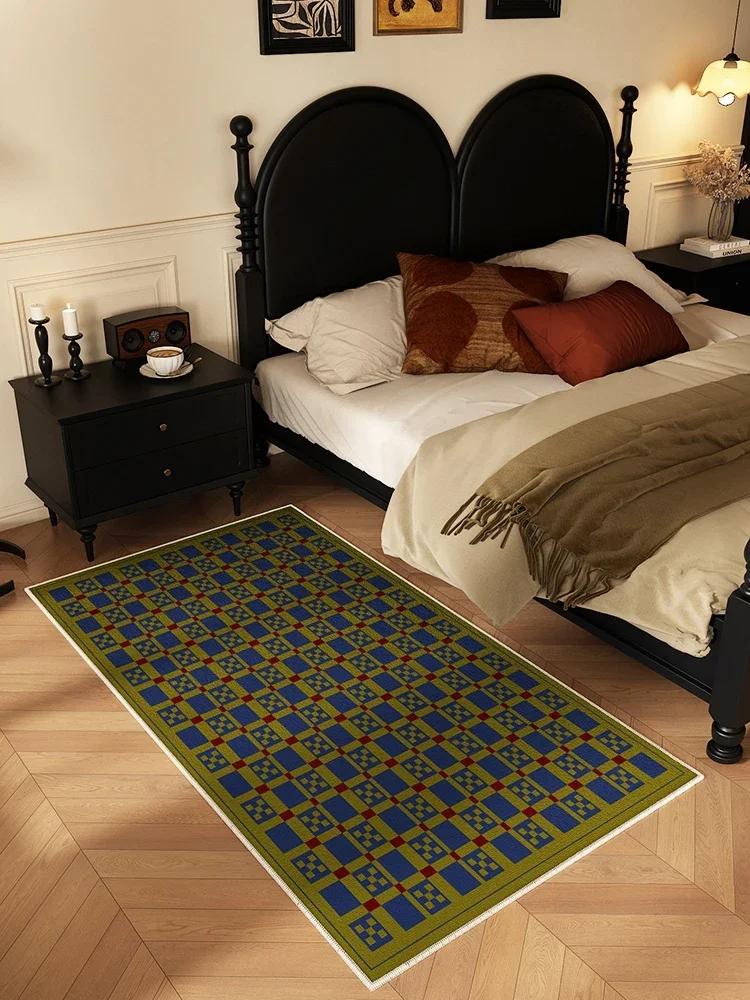 Plaid Brown Area Rug for Bedroom Bedside Living Room Vintage Rustic Design Water-Resistant Non-Slip Floor Mat 80x120cm
Plaid Brown Area Rug for Bedroom Bedside Living Room Vintage Rustic Design Water-Resistant Non-Slip Floor Mat 80x120cm