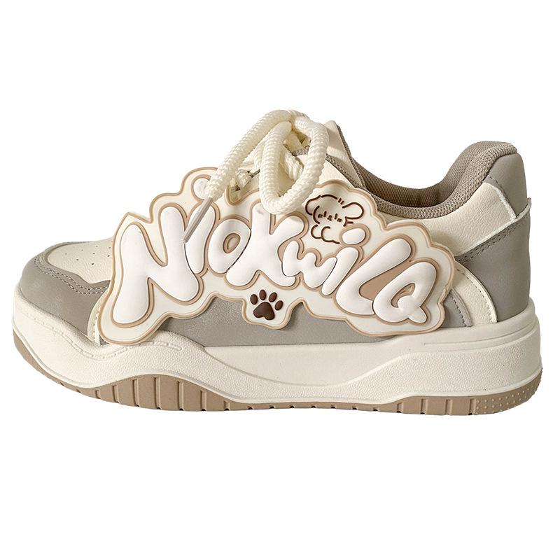 B2203 latex insole/letter design platform bread shoes women s shoes 2025 spring new casual white shoes 40
B2203 latex insole/letter design platform bread shoes women s shoes 2025 spring new casual white shoes 40