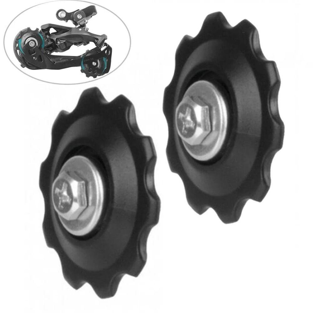 2pcs/set Plastic Bearing Bicycle Rear Derailleur Bearing Bicycle Wheel Roller Bearing Road Bike 10T чорний
2pcs/set Plastic Bearing Bicycle Rear Derailleur Bearing Bicycle Wheel Roller Bearing Road Bike 10T чорний