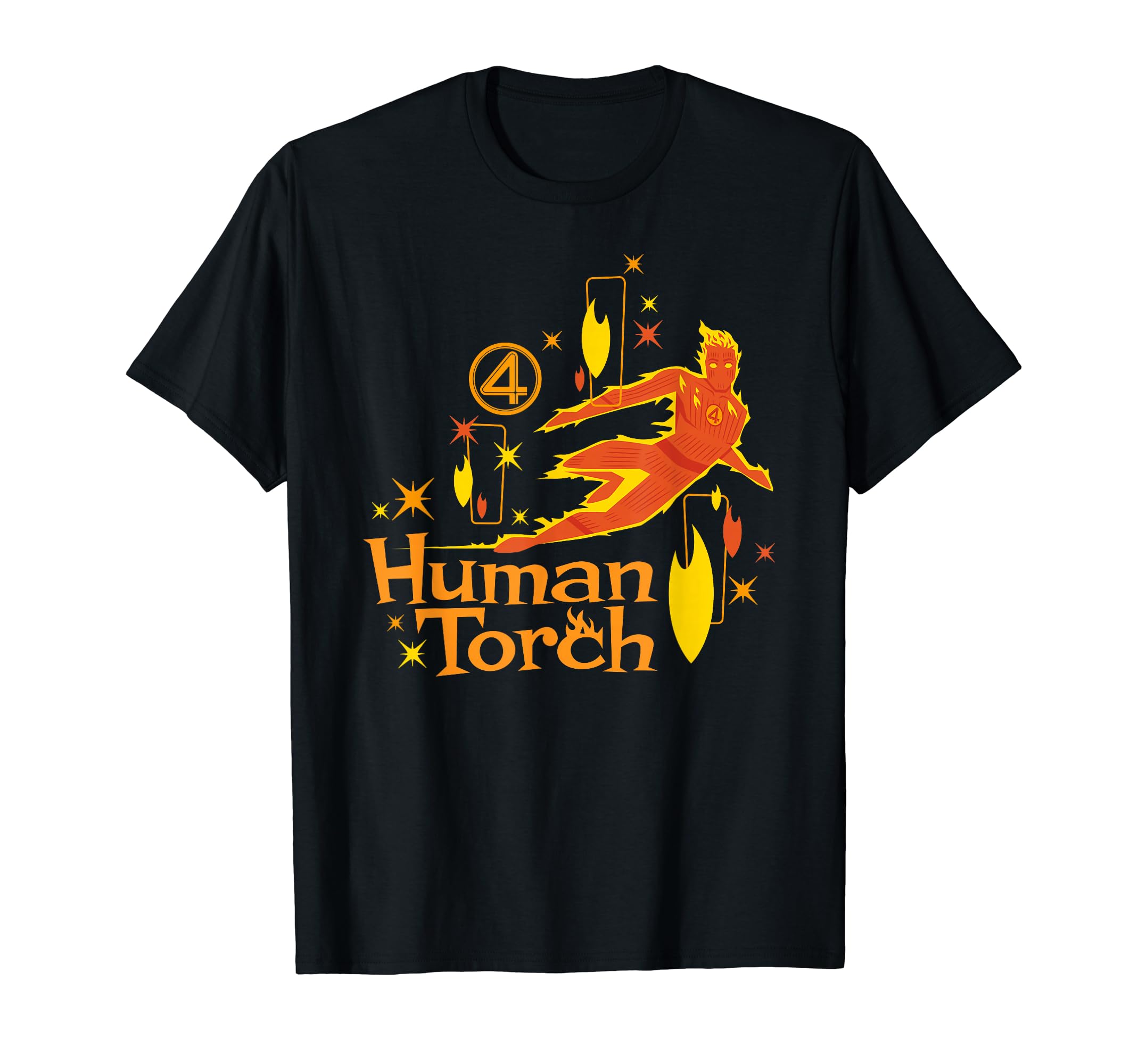 Marvel Fantastic Four: The First Step Retro Human Torch T-Shirt
Marvel Fantastic Four: The First Step Retro Human Torch T-Shirt