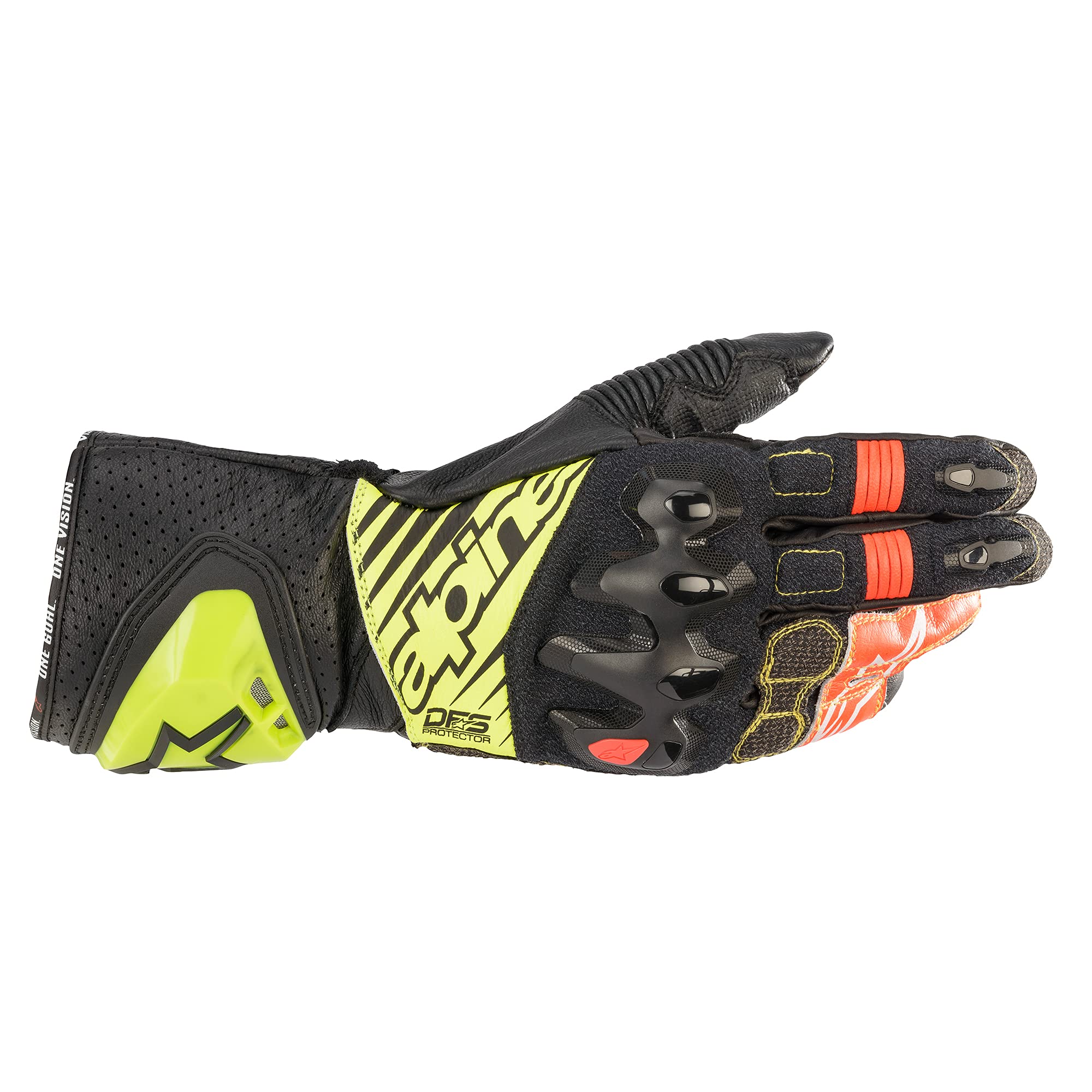 Alpinestars Motorcycle Gloves 1503 BLACK YELLOW FLU WHITE RED FLU GP TECH V2 Gloves 3556622 (Size XL)
Alpinestars Motorcycle Gloves 1503 BLACK YELLOW FLU WHITE RED FLU GP TECH V2 Gloves 3556622 (Size XL)
