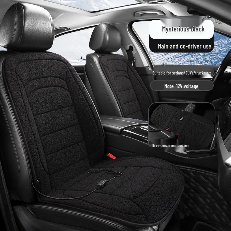 USB Подогреваемая подушка на сиденье для автомобиля и офиса - Одинарная электрическая грелка для зимы, совместима с грузовиками 12В/24В
USB Подогреваемая подушка на сиденье для автомобиля и офиса - Одинарная электрическая грелка для зимы, совместима с грузовиками 12В/24В