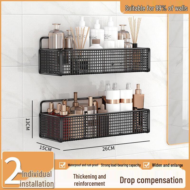 LIEI Suction Cup Wall-Mounted Bathroom Shelf
LIEI Suction Cup Wall-Mounted Bathroom Shelf