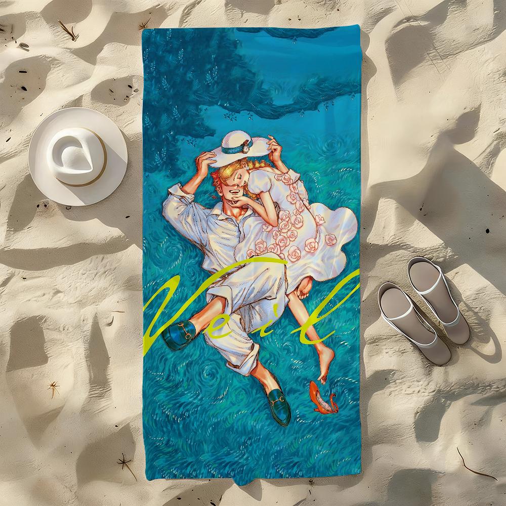 Veil by K-Kotteri Towel For Swim Yoga Gym Quick Drying Soft and skin-friendly Beach Towels All-Season W40*H60(CM)
Veil by K-Kotteri Towel For Swim Yoga Gym Quick Drying Soft and skin-friendly Beach Towels All-Season W40*H60(CM)
