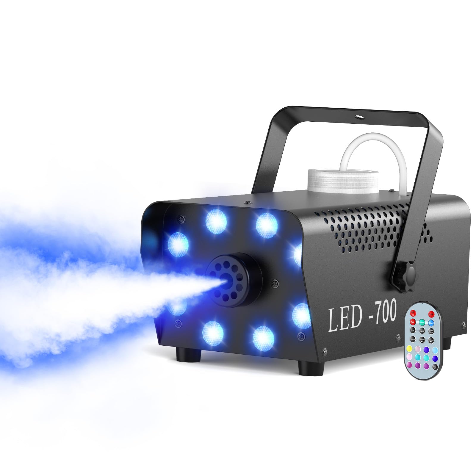 HOLDLAMP LED Дым-машина 700 Вт RGB Зеленая машина для тумана с пультом дистанционного управления 10 м Эффективный Быстрый Бар (красно синий) & Диапазон, Компактный, Нагрев, Металл, Сцена,
HOLDLAMP LED Дым-машина 700 Вт RGB Зеленая машина для тумана с пультом дистанционного управления 10 м Эффективный Быстрый Бар (красно синий) & Диапазон, Компактный, Нагрев, Металл, Сцена,