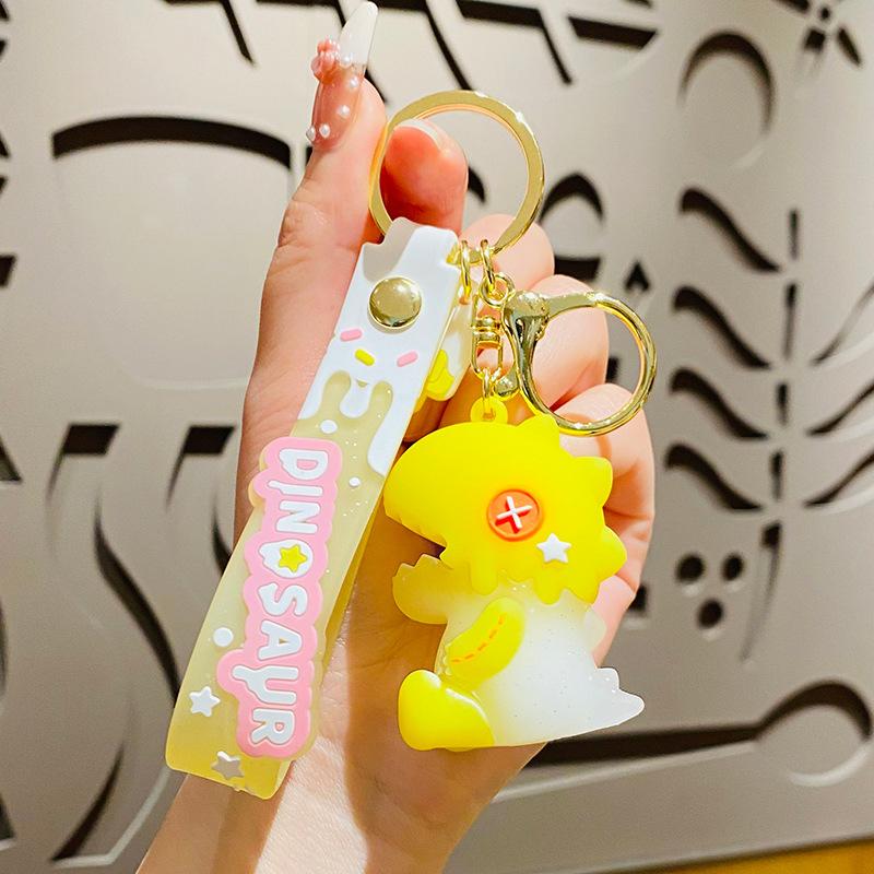 Cartoon Ice Cream Dinosaur KeyChain Couple Car Bag Animal Doll Pendant Key Ring Cute Jewelry Trinket Keyring for Kids Party Gift
Cartoon Ice Cream Dinosaur KeyChain Couple Car Bag Animal Doll Pendant Key Ring Cute Jewelry Trinket Keyring for Kids Party Gift