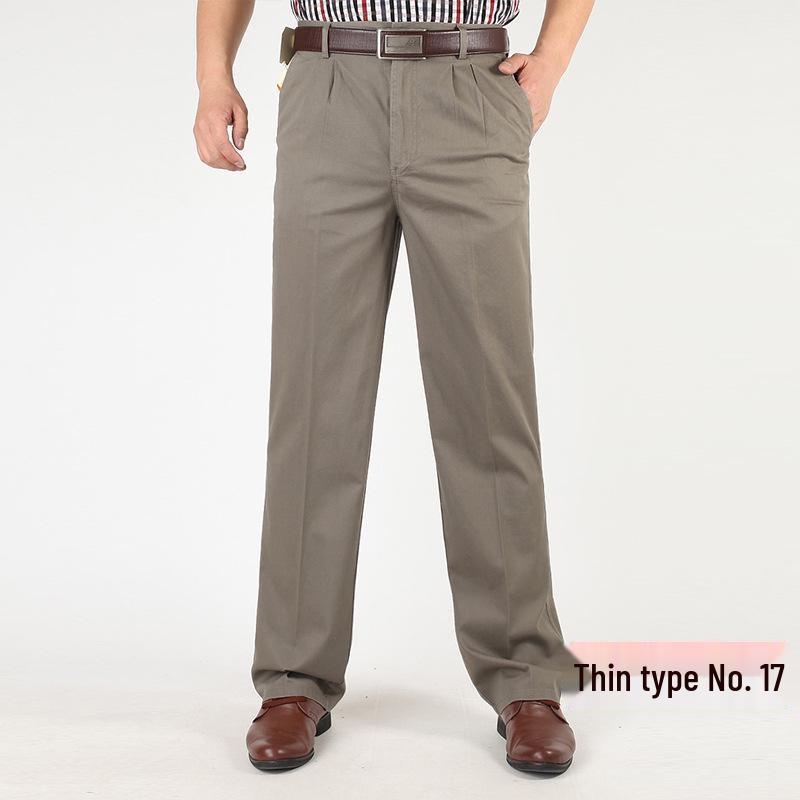 Four Seasons Men s Plus Size High Waist Loose Cotton Trousers XXL 37 Waist
Four Seasons Men s Plus Size High Waist Loose Cotton Trousers XXL 37 Waist