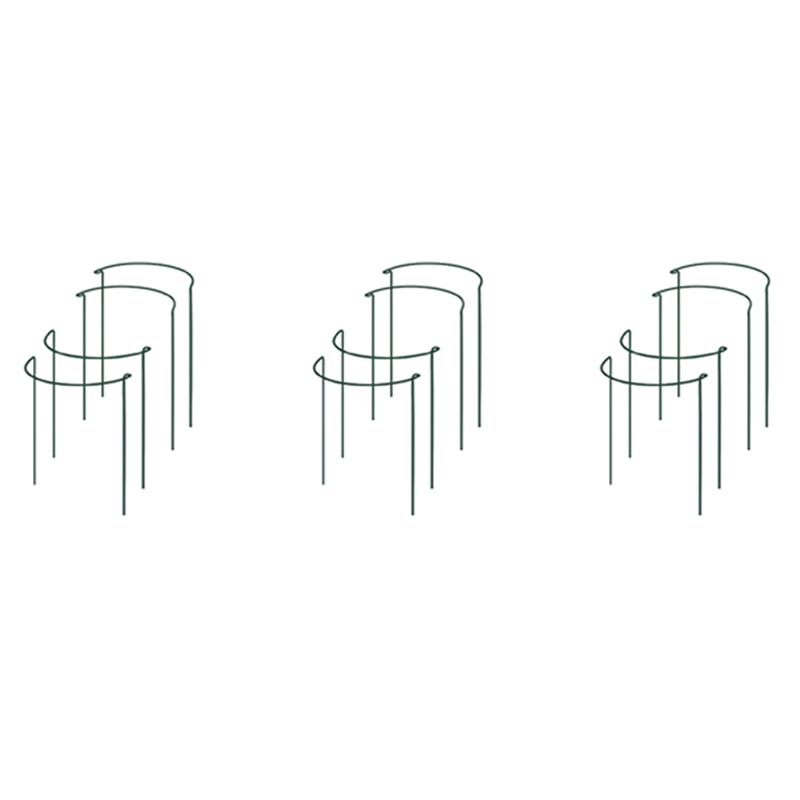 Good-Plant Support Stake, 12-Pack Half Round Metal Garden Plant Supports, Green Garden Plant Support Ring зелений
Good-Plant Support Stake, 12-Pack Half Round Metal Garden Plant Supports, Green Garden Plant Support Ring зелений