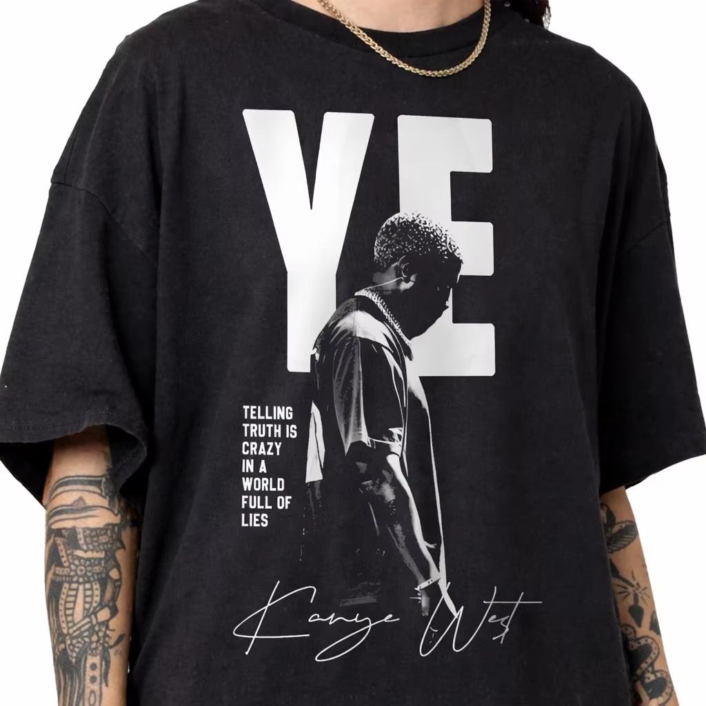 Kanye West - YE LIVE IN LOS ANGELES - Bully Unisex s T-Shirt Unisex O-Neck Cotton Short Sleeve Oversiz Outdoor leisure fashion M
Kanye West - YE LIVE IN LOS ANGELES - Bully Unisex s T-Shirt Unisex O-Neck Cotton Short Sleeve Oversiz Outdoor leisure fashion M