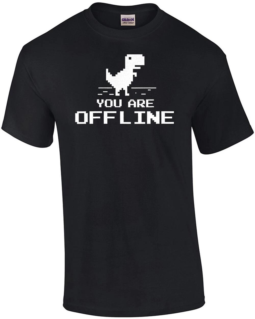 You are offline - dinosaur t-shirt L
You are offline - dinosaur t-shirt L