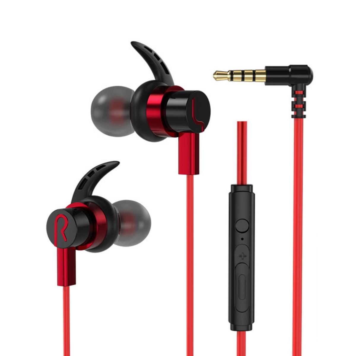 Miwayer Wired Earphones Ear Earpieces Handsfree Mic Headset , High-Quality Sound Headphones for Phone, Android, PC, iPad, MP3 червоний
Miwayer Wired Earphones Ear Earpieces Handsfree Mic Headset , High-Quality Sound Headphones for Phone, Android, PC, iPad, MP3 червоний
