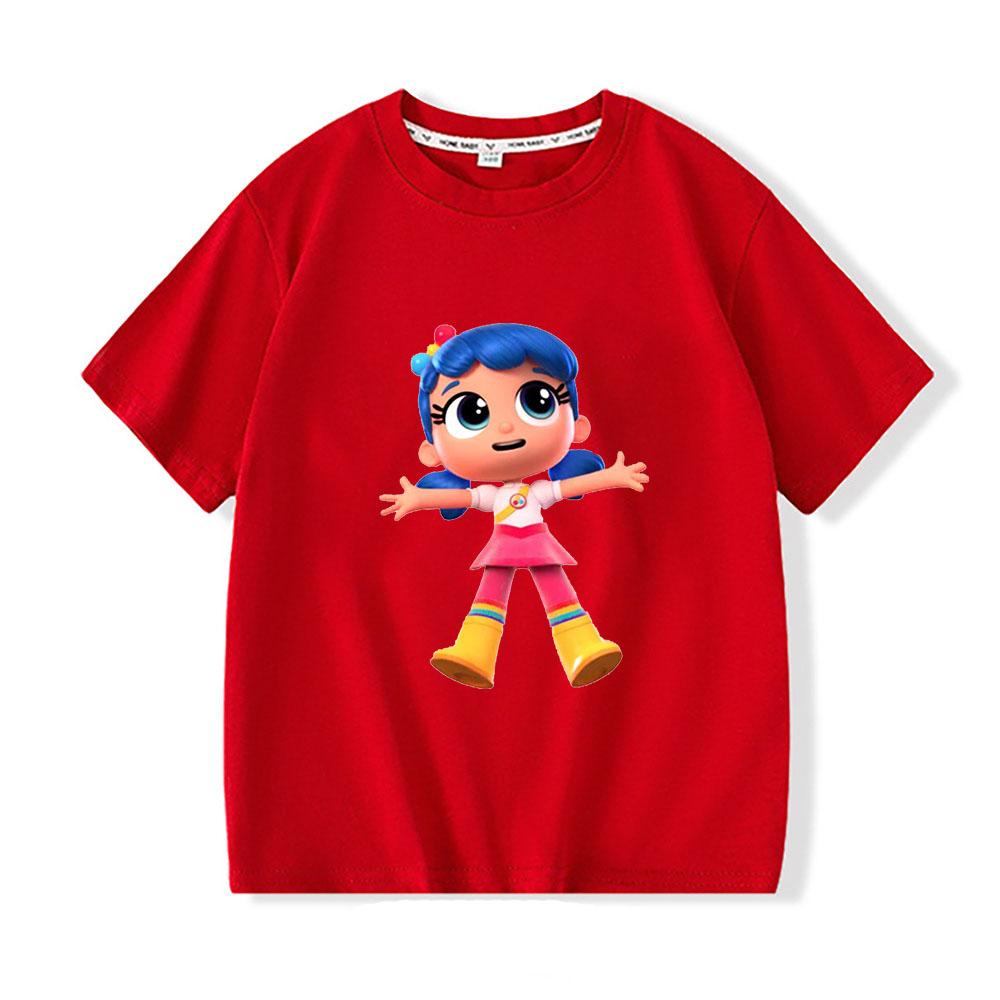 Cartoon True and The Rainbow Kingdom Anime T-shirt Kids Tees Print 100%Cotton Tops Girls Short Sleeve Casual Boys Cute T Shirt Children Summer Clothes 100 красный
Cartoon True and The Rainbow Kingdom Anime T-shirt Kids Tees Print 100%Cotton Tops Girls Short Sleeve Casual Boys Cute T Shirt Children Summer Clothes 100 красный