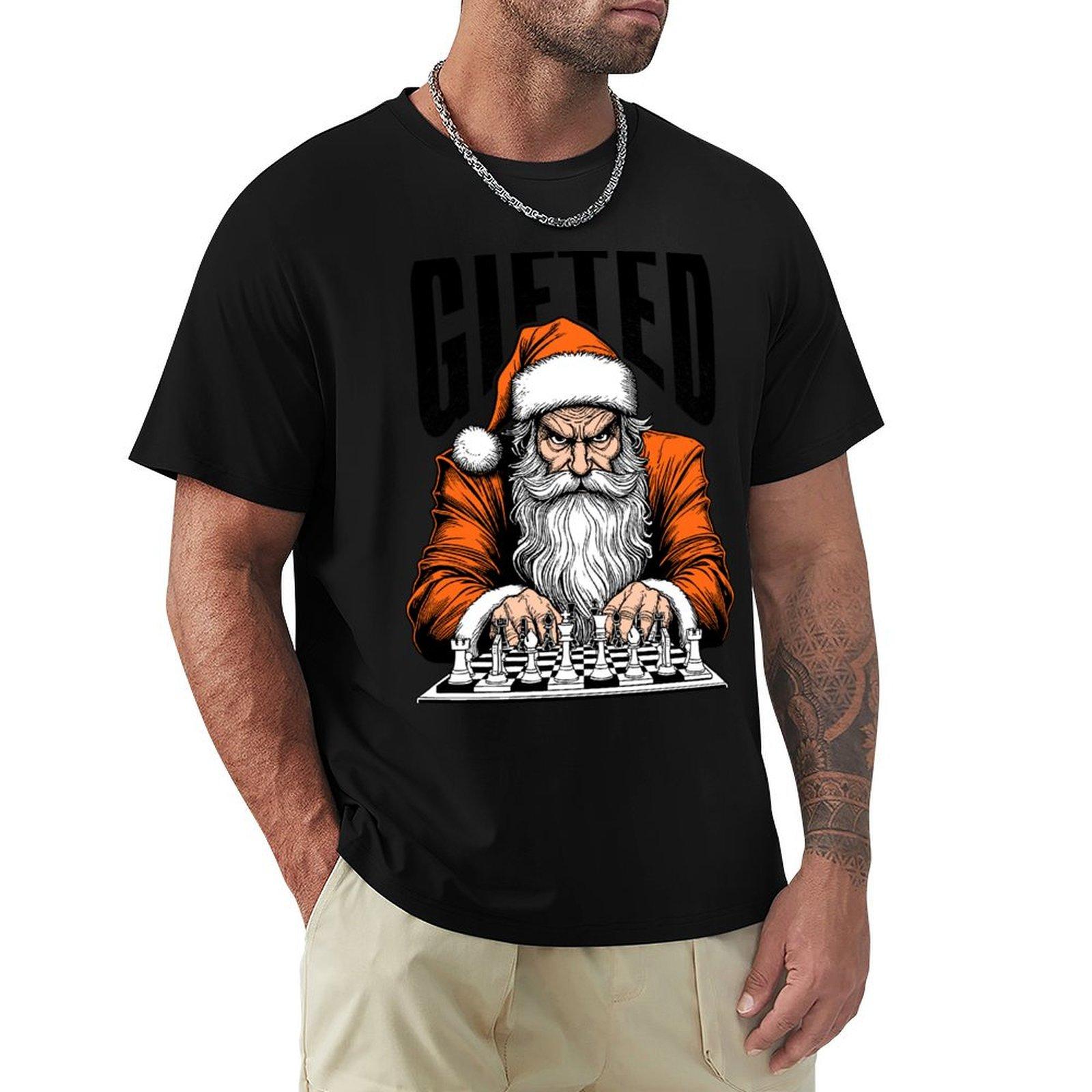 Santa Claus Playing Chess Gifted Funny Checkmate Christmas TShirt topping korean fashion mens designer clothes 4XL
Santa Claus Playing Chess Gifted Funny Checkmate Christmas TShirt topping korean fashion mens designer clothes 4XL
