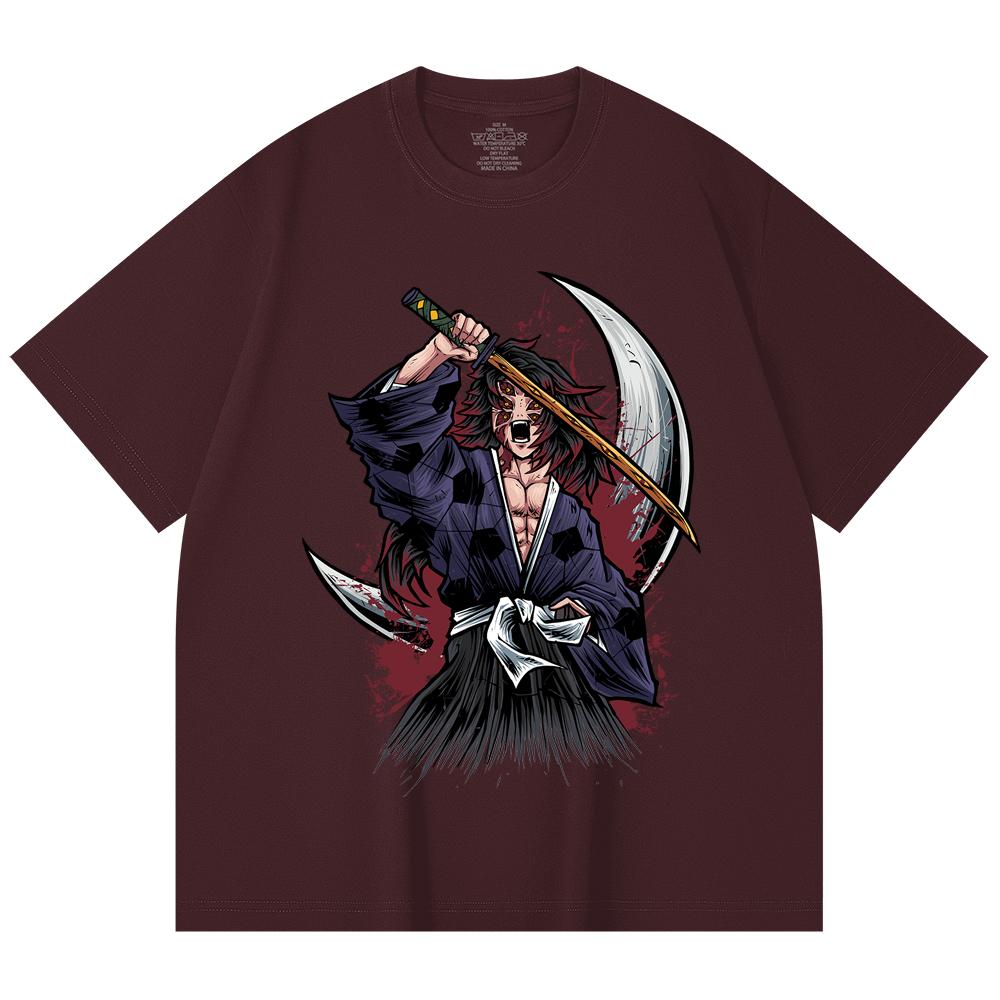 230 Gsm 100% Cotton Demon Slayer V5 Kokushibo Print Unisex Heavy Cotton T Shirt 2XL вина червоного кольору
230 Gsm 100% Cotton Demon Slayer V5 Kokushibo Print Unisex Heavy Cotton T Shirt 2XL вина червоного кольору