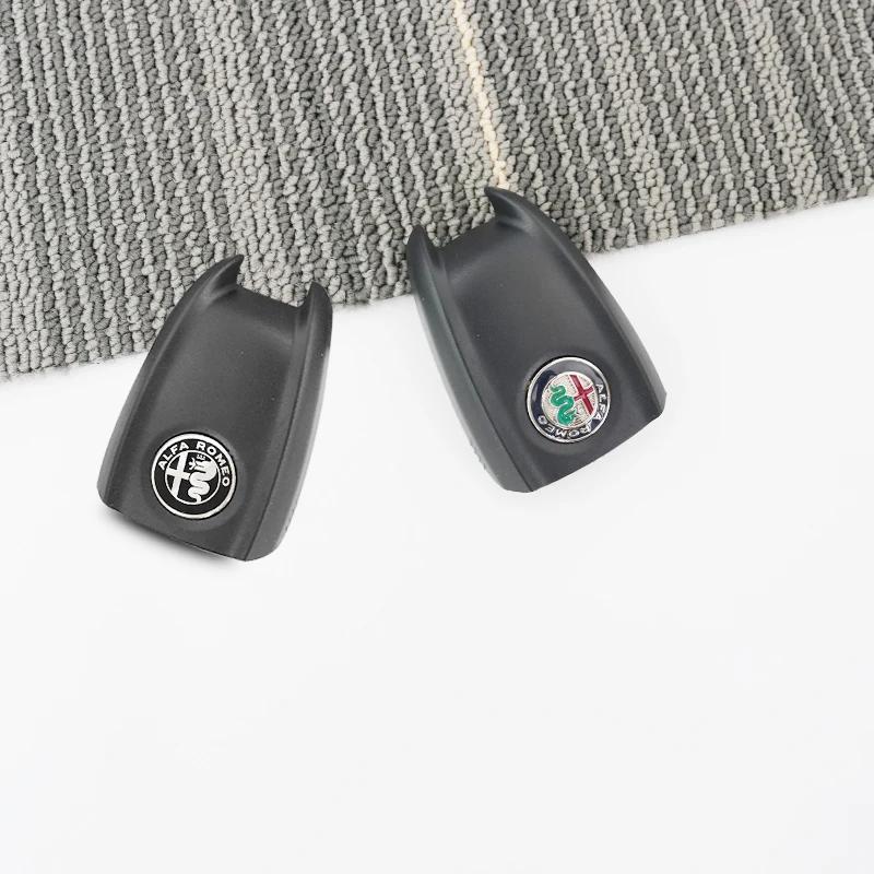 Для Alfa Romeo 2026 Гаряча наклейка Чохол для ключа автомобіля Запасний кейс для ключа для Alfa Romeo Stelvio Giulia Tonale Стиль вуглецевого волокна Black silver logo
Для Alfa Romeo 2026 Гаряча наклейка Чохол для ключа автомобіля Запасний кейс для ключа для Alfa Romeo Stelvio Giulia Tonale Стиль вуглецевого волокна Black silver logo