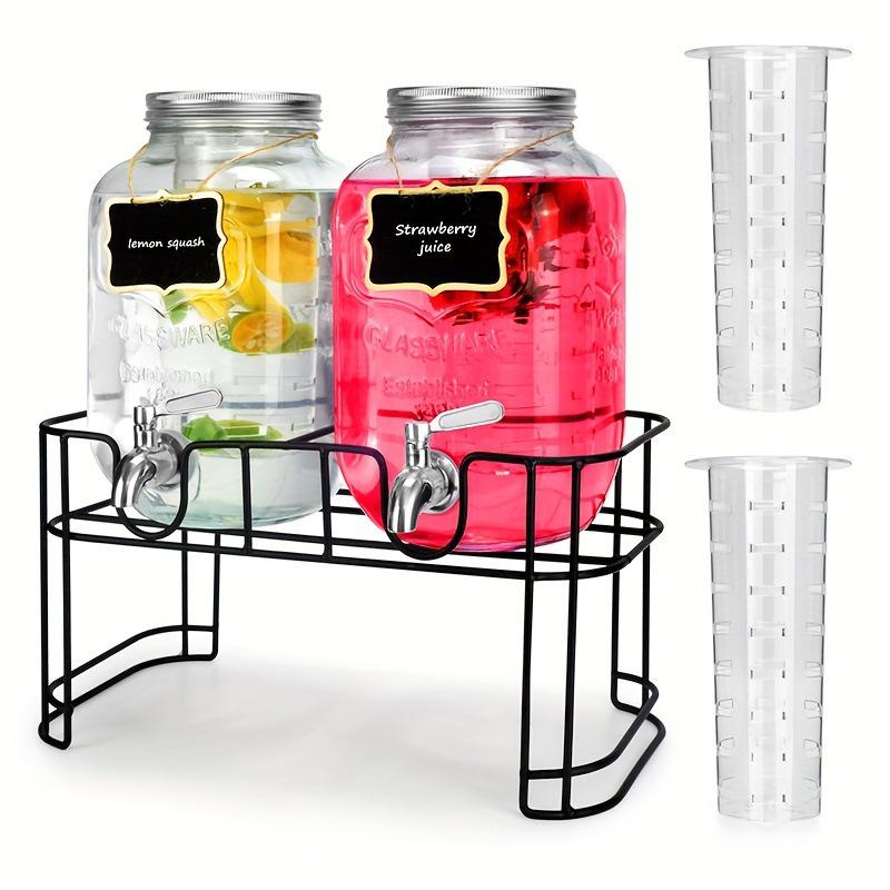 1 Gallon Glass Beverage Dispenser for Parties (2025 Model)
1 Gallon Glass Beverage Dispenser for Parties (2025 Model)