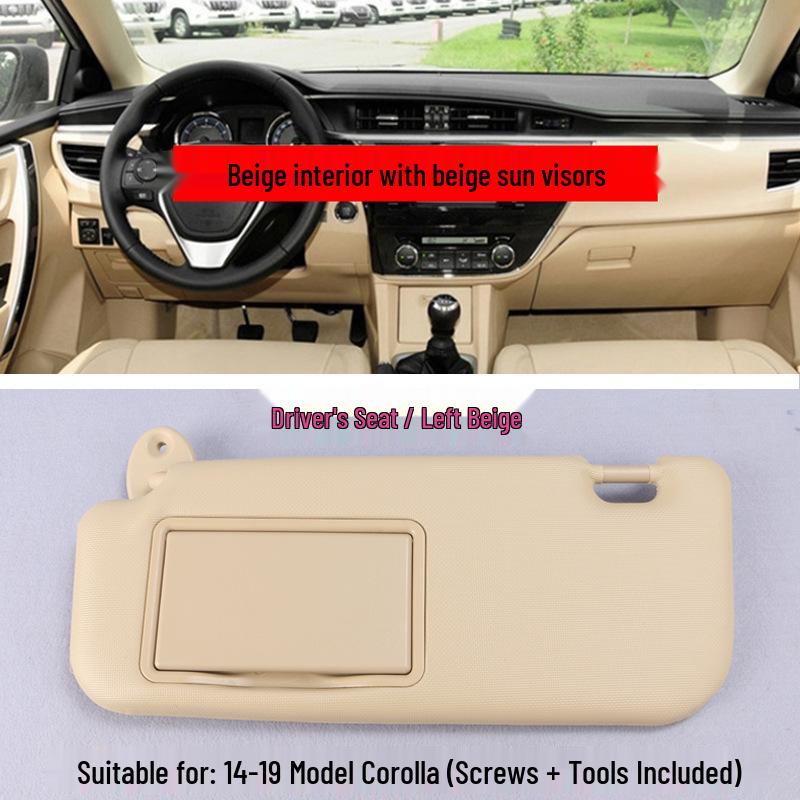 14-18 Corolla Sunshade with Vanity Mirror - Sun Visor Sun Blocker for Sun Protection Toyota Corolla
14-18 Corolla Sunshade with Vanity Mirror - Sun Visor Sun Blocker for Sun Protection Toyota Corolla