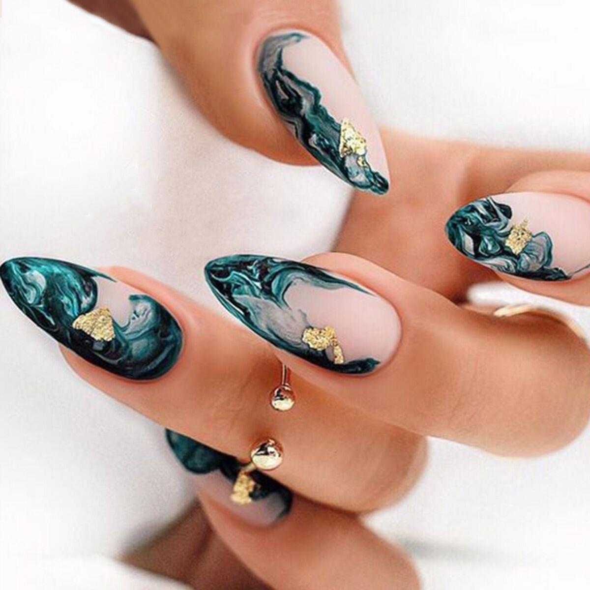 European and American Instagram Wearing Nail Patch Green Halo Dyed Chinese Water Drop Type Nail Patch False Nail Wearing Nail Patch
European and American Instagram Wearing Nail Patch Green Halo Dyed Chinese Water Drop Type Nail Patch False Nail Wearing Nail Patch
