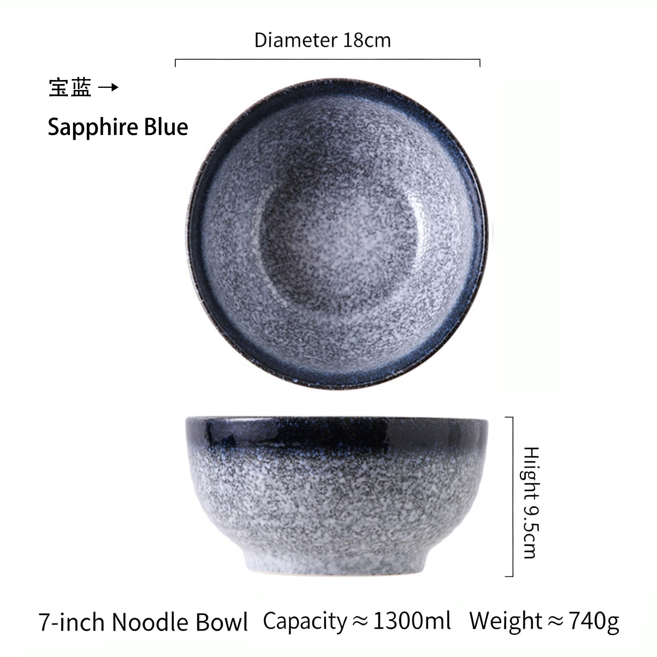 Japanese Ceramic Ramen Bowl 1300ml Large Soup Noodle Bowl Microwave and Dishwasher Safe Porcelain Bowl for Udon Pho Rice Salad Home Kitchen Tableware
Japanese Ceramic Ramen Bowl 1300ml Large Soup Noodle Bowl Microwave and Dishwasher Safe Porcelain Bowl for Udon Pho Rice Salad Home Kitchen Tableware