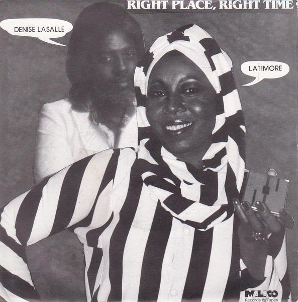 7inch Record DENISE LASALLE & LATIMORE - Right Place, Right Time MAL22 Malaco Records 1984 UK ObiSoul/Funk Used
7inch Record DENISE LASALLE & LATIMORE - Right Place, Right Time MAL22 Malaco Records 1984 UK ObiSoul/Funk Used